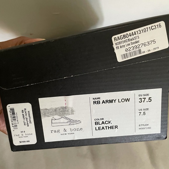 Rag & bone leather sneakers - Picture 6 of 11